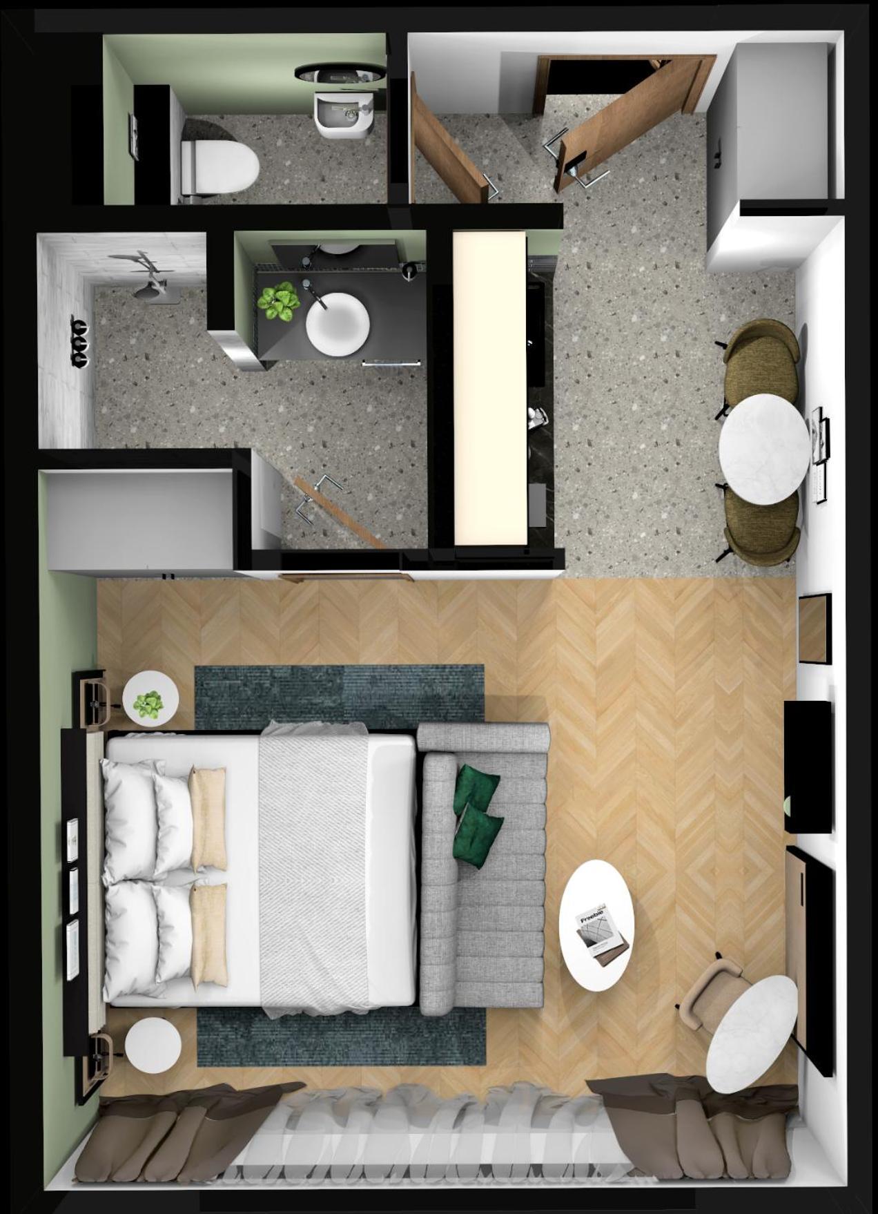 Ferienwohnung Master Altona Hamburg Zimmer foto